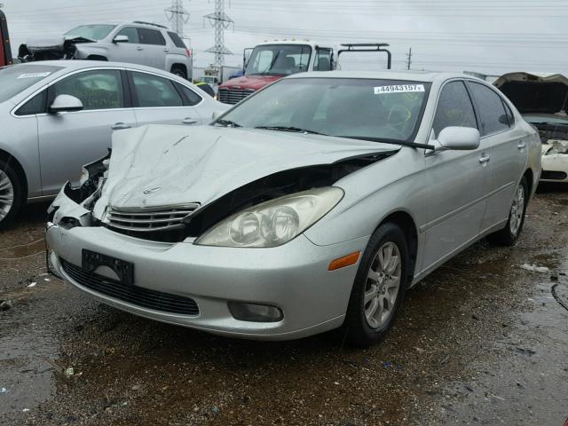 JTHBA30G745028471 - 2004 LEXUS ES 330 SILVER photo 2