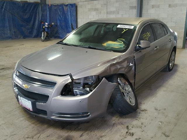 1G1ZH57B58F285347 - 2008 CHEVROLET MALIBU 1LT თაფლისფერი ფოტო 2