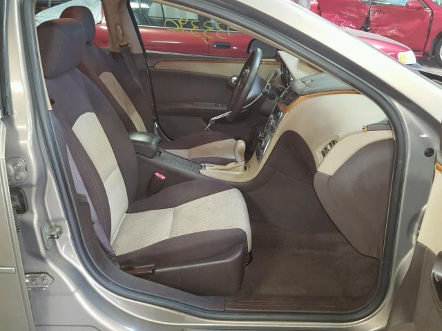 1G1ZH57B58F285347 - 2008 CHEVROLET MALIBU 1LT თაფლისფერი ფოტო 5