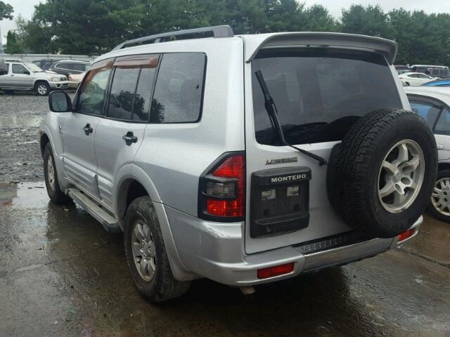 JA4MW31R61J019365 - 2001 MITSUBISHI MONTERO XL SILVER photo 3