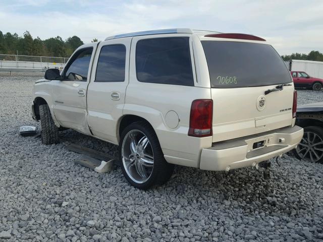 1GYEK63N04R215349 - 2004 CADILLAC ESCALADE L WHITE photo 3