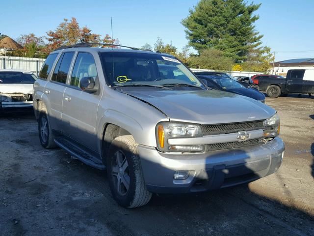 1GNDT13S552279685 - 2005 CHEVROLET TRAILBLAZE SILVER photo 1