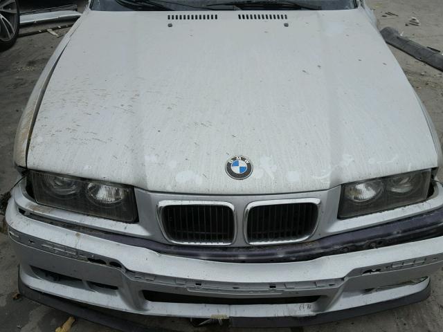 WBSBG9325WEY77545 - 1998 BMW M3 SILVER photo 7