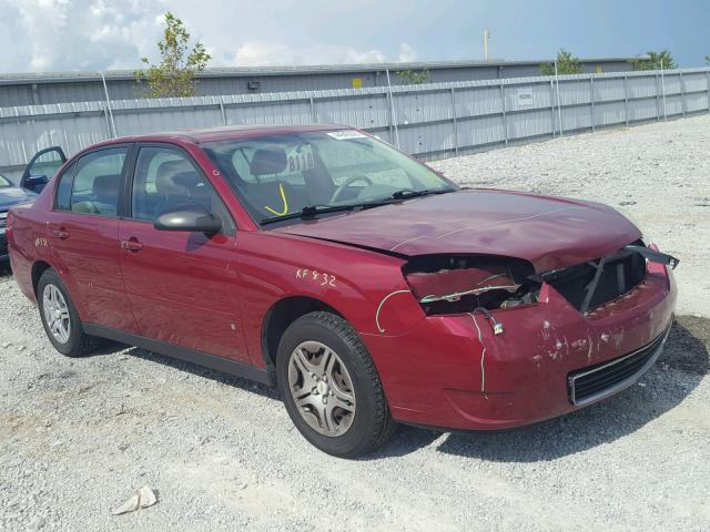 1G1ZS58F57F225442 - 2007 CHEVROLET MALIBU LS წითელი ფოტო 1