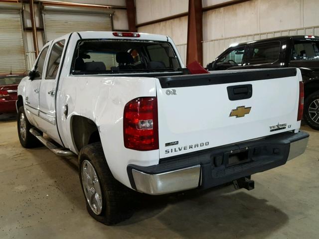 3GCEC23069G132693 - 2009 CHEVROLET SILVERADO WHITE photo 3