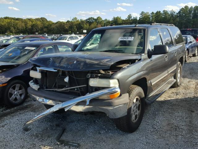 3GNEC16Z05G145350 - 2005 CHEVROLET SUBURBAN BLACK photo 2