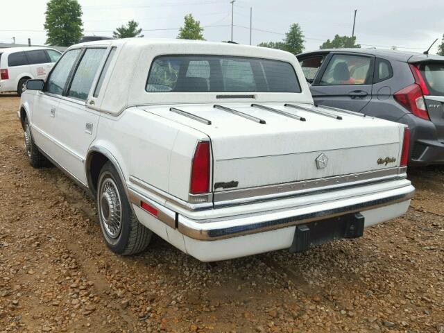 1C3XY66R1MD149164 - 1991 CHRYSLER NEW YORKER WHITE photo 3