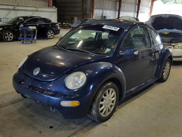 3VWCR31C45M409116 - 2005 VOLKSWAGEN NEW BEETLE ლურჯი ფოტო 2