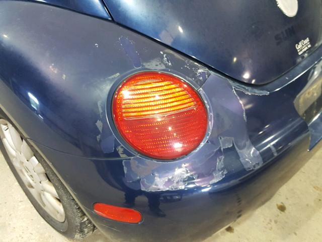 3VWCR31C45M409116 - 2005 VOLKSWAGEN NEW BEETLE ლურჯი ფოტო 9