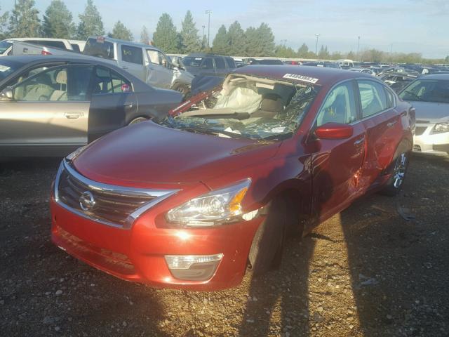 1N4AL3APXFC430849 - 2015 NISSAN ALTIMA 2.5 RED photo 2