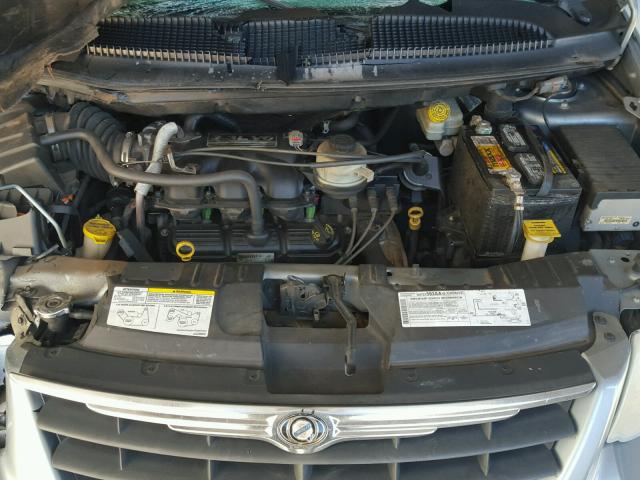 2A8GP44R56R625026 - 2006 CHRYSLER TOWN & COU BLUE photo 7