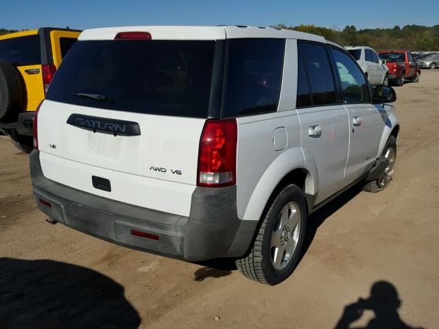 5GZCZ63434S815693 - 2004 SATURN VUE WHITE photo 4