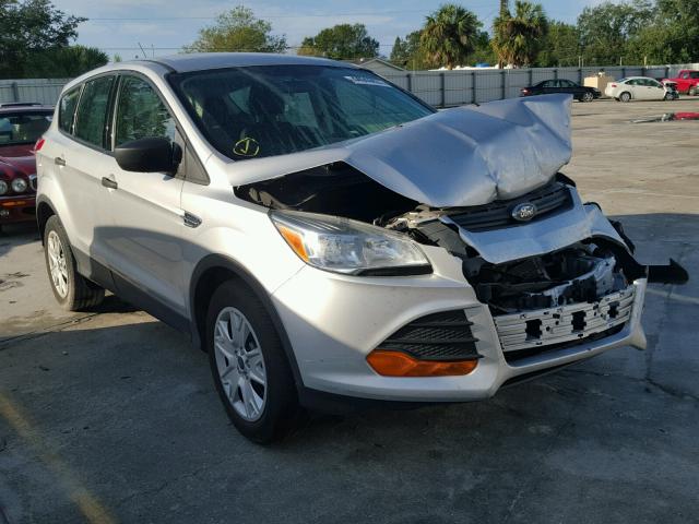 1FMCU0F73EUD87208 - 2014 FORD ESCAPE S SILVER photo 1