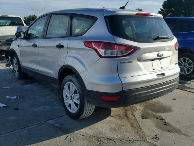 1FMCU0F73EUD87208 - 2014 FORD ESCAPE S SILVER photo 3