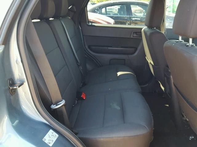 1FMCU0DG6BKB43739 - 2011 FORD ESCAPE BLUE photo 6