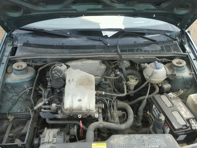 3VWSA81H8TM100726 - 1996 VOLKSWAGEN JETTA GLS GREEN photo 7