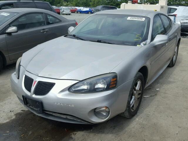 2G2WR554561308145 - 2006 PONTIAC GRAND PRIX Сріблястий фото 2