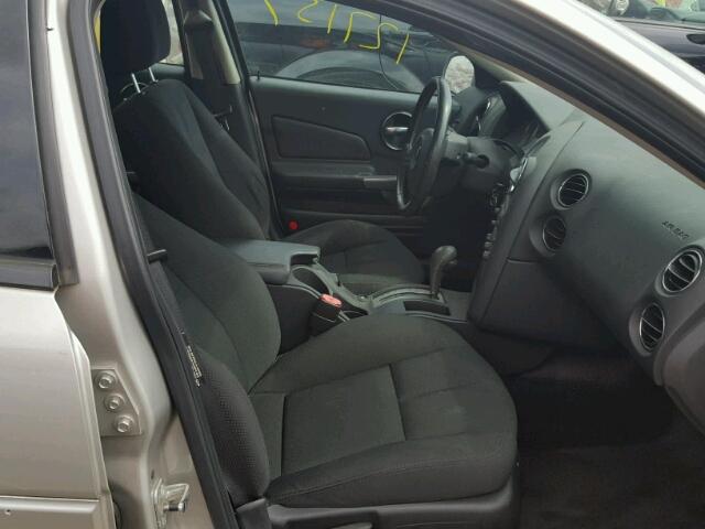 2G2WR554561308145 - 2006 PONTIAC GRAND PRIX Сріблястий фото 5