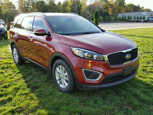 5XYPG4A54JG349086 - 2018 KIA SORENTO RED photo 1