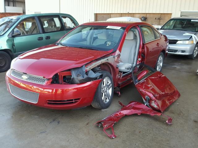 2G1WB5E38E1176965 - 2014 CHEVROLET IMPALA LIM BURGUNDY photo 4