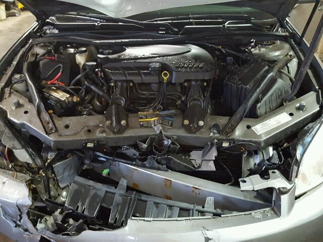 2G1WT58KX69148314 - 2006 CHEVROLET IMPALA LT Մոխրագույն լուսանկար 7