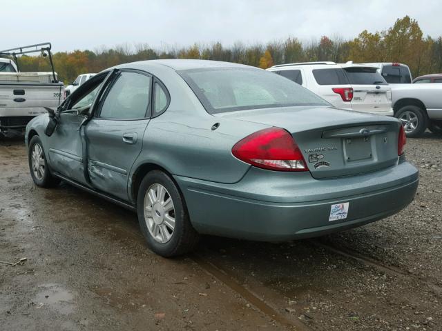 1FAFP56295A222684 - 2005 FORD TAURUS SEL GRAY photo 3