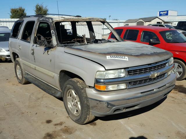 1GNEC13Z54J309578 - 2004 CHEVROLET TAHOE BEIGE photo 1