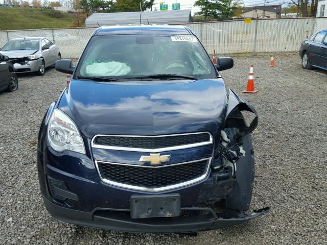 2GNFLEEK8F6189951 - 2015 CHEVROLET EQUINOX LS BLACK photo 9