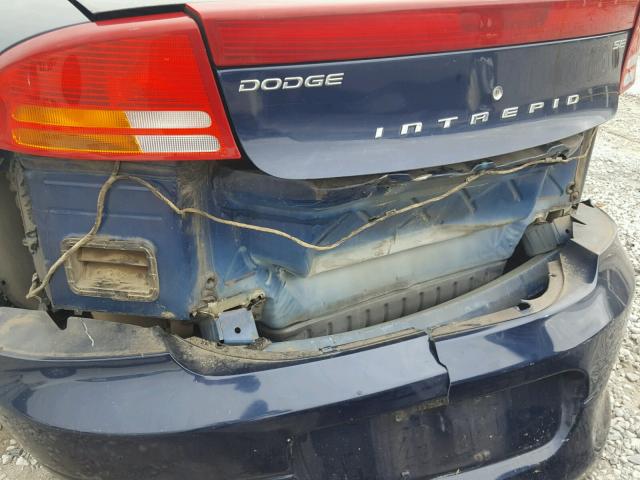 2B3HD46R64H696063 - 2004 DODGE INTREPID S Mavi foto 9
