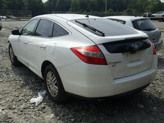 5J6TF3H30CL002288 - 2012 HONDA CROSSTOUR WHITE photo 3