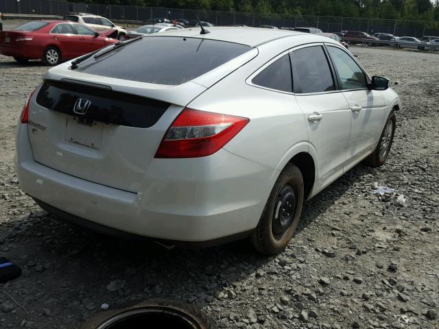 5J6TF3H30CL002288 - 2012 HONDA CROSSTOUR WHITE photo 4