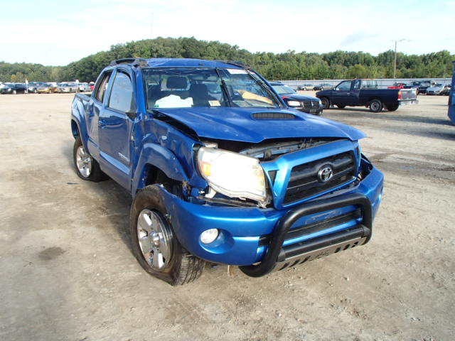 5TELU42N17Z353794 - 2007 TOYOTA TACOMA DOU BLUE photo 1