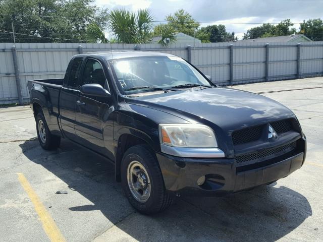 1Z7HC22K17S109252 - 2007 MITSUBISHI RAIDER LS BLACK photo 1