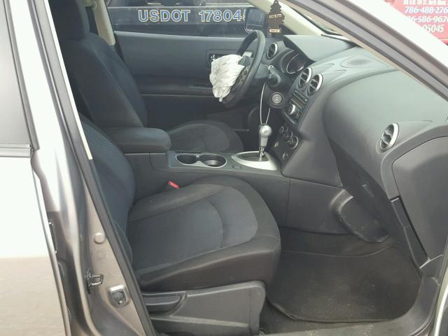 JN8AS5MT5DW014628 - 2013 NISSAN ROGUE S GRAY photo 5