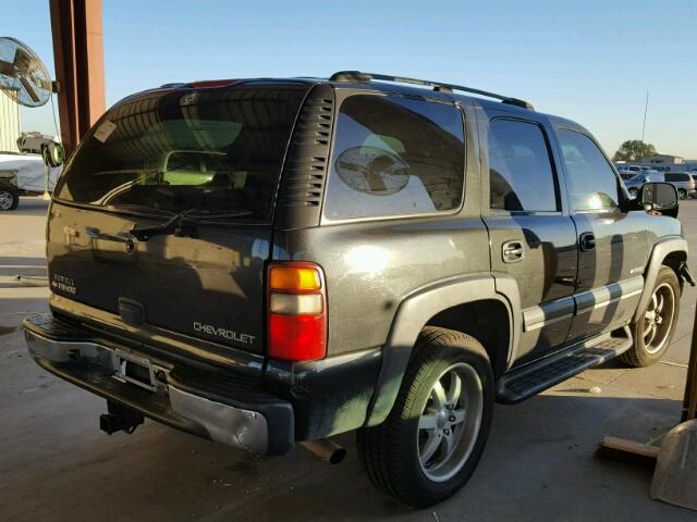 1GNEC13V03R190660 - 2003 CHEVROLET TAHOE GRAY photo 4