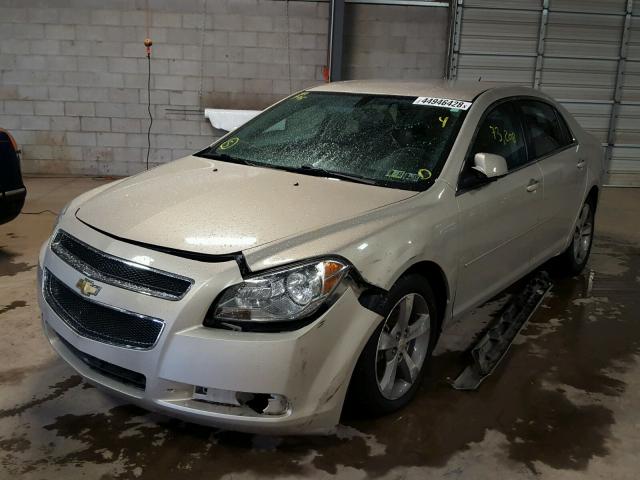 1G1ZC5E1XBF173787 - 2011 CHEVROLET MALIBU 1LT ბეჟი ფოტო 2