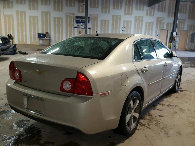 1G1ZC5E1XBF173787 - 2011 CHEVROLET MALIBU 1LT ბეჟი ფოტო 4