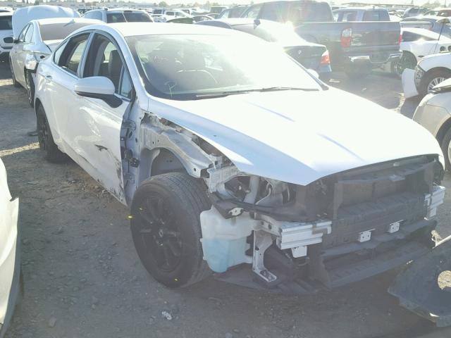 3FA6P0G76ER257055 - 2014 FORD FUSION S WHITE photo 1