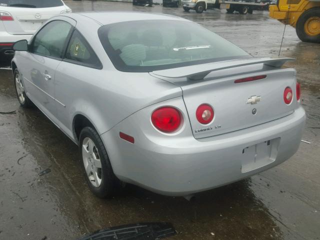 1G1AK15F367815951 - 2006 CHEVROLET COBALT LS SILVER photo 3