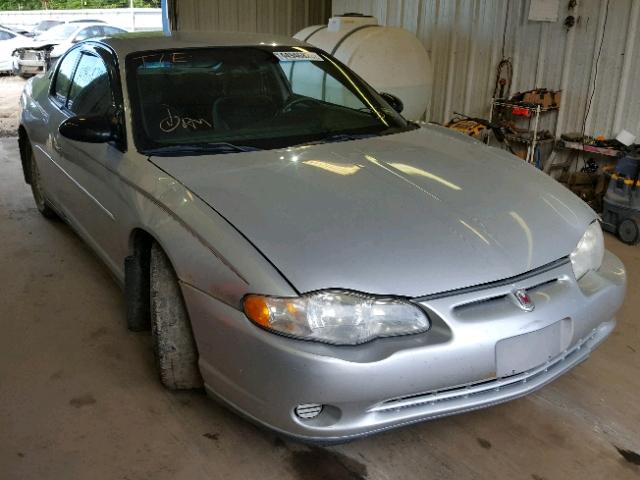 2G1WW12E019218964 - 2001 CHEVROLET MONTE CARL ვერცხლისფერი ფოტო 1