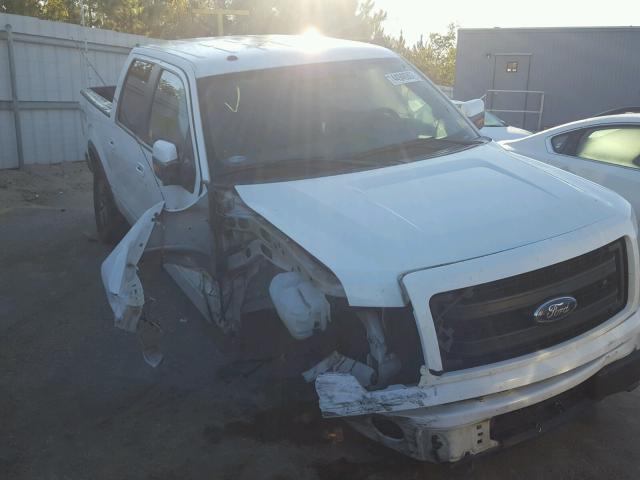 1FTFW1EFXDKE74267 - 2013 FORD F150 SUPER WHITE photo 1