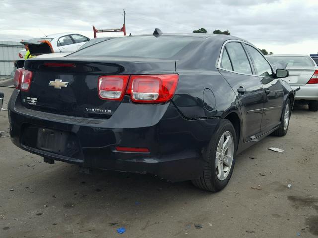 1G11B5SL5EF304182 - 2014 CHEVROLET MALIBU LS BLACK photo 4