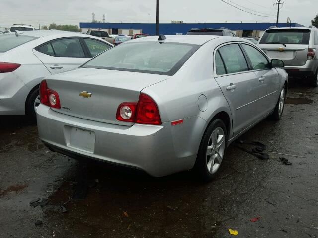 1G1ZB5E01CF208633 - 2012 CHEVROLET MALIBU LS Gümüş foto 4