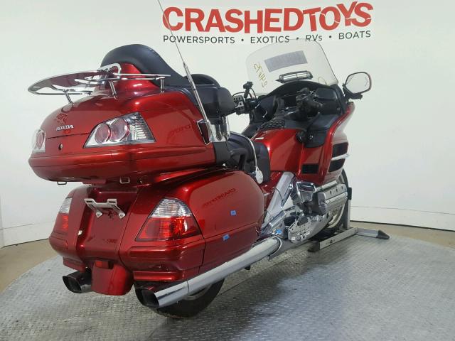 1HFSC47F28A713835 - 2008 HONDA GL1800 RED photo 8