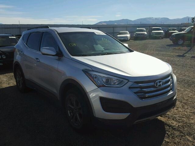 5XYZTDLB2DG097477 - 2013 HYUNDAI SANTA FE S SILVER photo 1