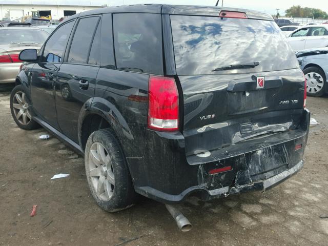 5GZCZ63436S881583 - 2006 SATURN VUE BLACK photo 3