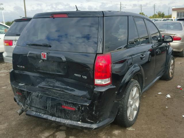 5GZCZ63436S881583 - 2006 SATURN VUE BLACK photo 4