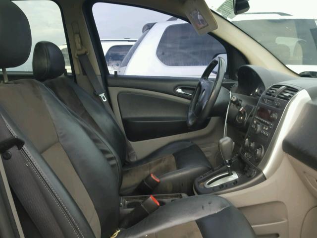 5GZCZ63436S881583 - 2006 SATURN VUE BLACK photo 5