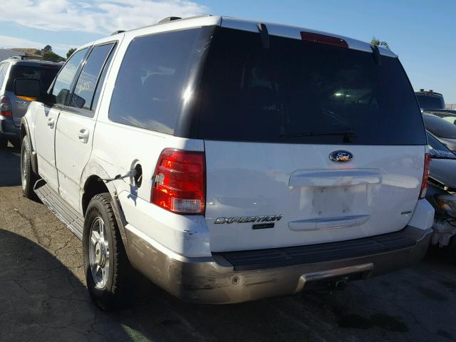 1FMFU18LX3LB55110 - 2003 FORD EXPEDITION WHITE photo 3