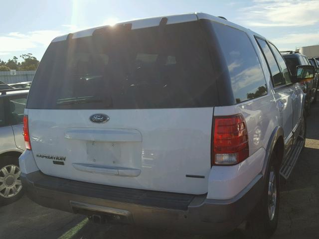 1FMFU18LX3LB55110 - 2003 FORD EXPEDITION WHITE photo 4